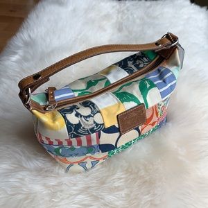 Authentic VINTAGE Coach patchwork bag